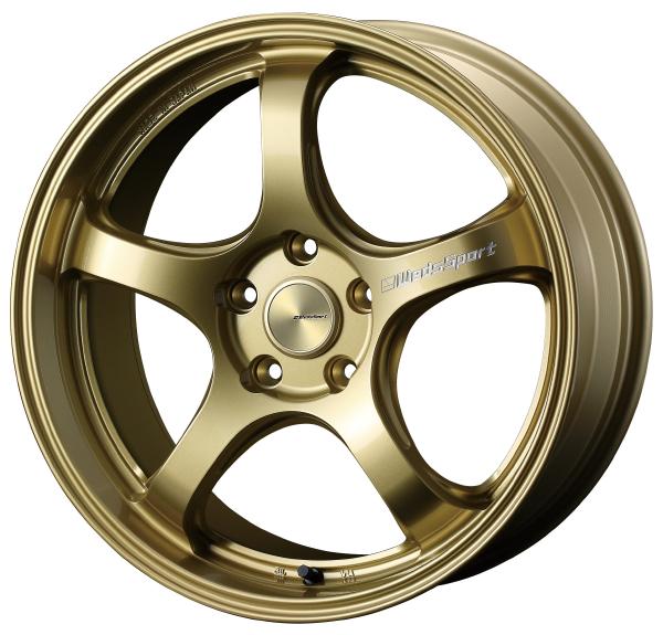 WEDSSPORT RN05M 18インチ 5H PCD114.3 7.5J +45 GOLD 4本 72823