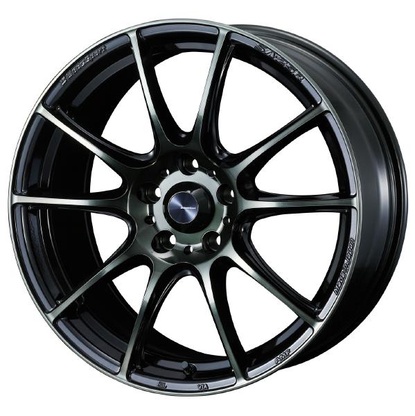 WEDSSPORT SA25R 17インチ 5H PCD114.3 7.0J +53 WBC 4本 73713|PartsIsland
