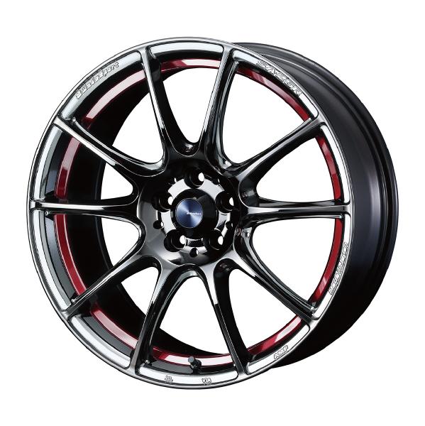 WEDSSPORT SA25R 18インチ 5H PCD114.3 7.5J +45 RLC 4本 73835