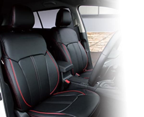 ゼロスポーツ レヴォーグ シートジャケット レッド VM4（D～）1.6GT EyeSight/1.6GT EyeSight SmartEdition