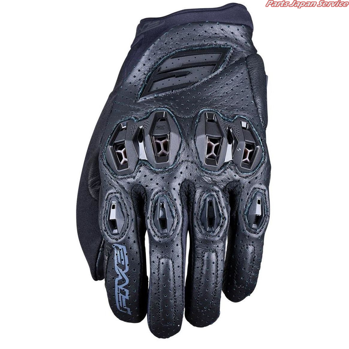 STUNT EVO2 LEATHER : BLACK S ファイブ