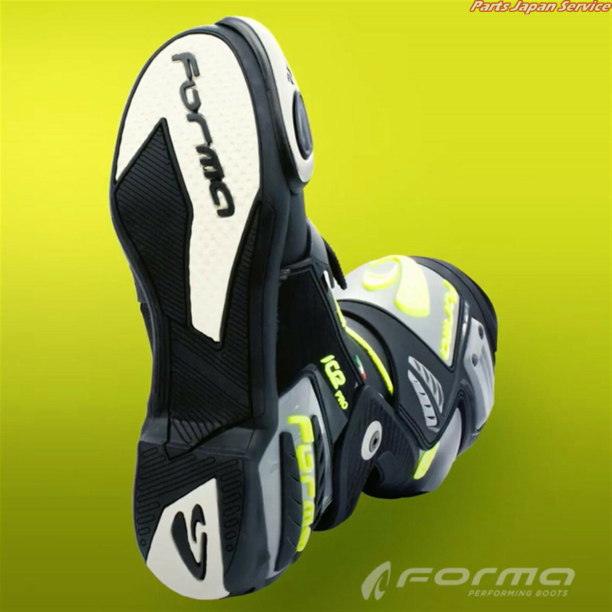 ICE PRO RACING SOLE BK/WH 43.5 (42/43) フォーマ