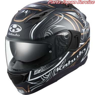 KAMUI 3 JAG/ジャグ/ : フラットブラックゴールド Sサイズ(55-56) カブト