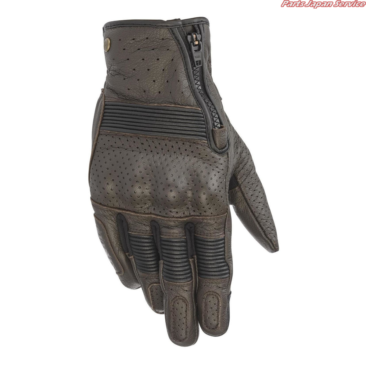 RAYBURN V2 LETHER GLOVE[810 TOBACCO BROWN]M 3508320 アルパインスターズ
