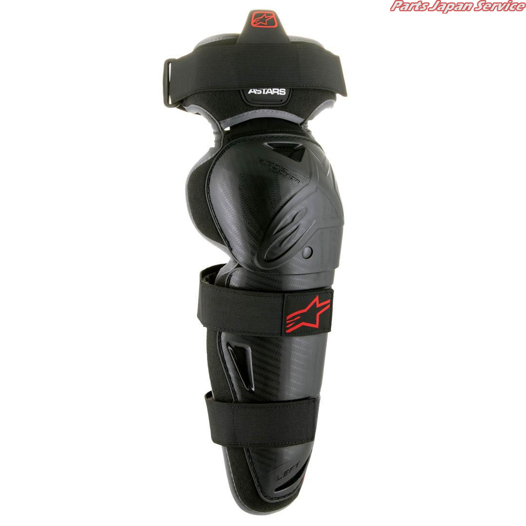 S-MX K KNEE PROTECTOR ASIA [13 BK RD] O/S 6505422 アルパインスターズ｜パーツジャパンサービス店