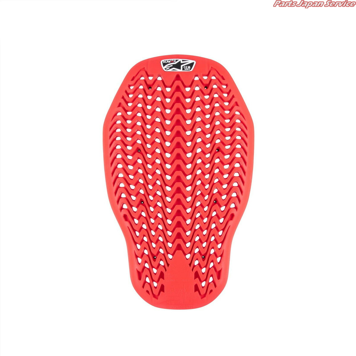 NUCLEON PLASMA BACK PROTECTOR INSERT : 31 RED BLACK L アルパインスターズ