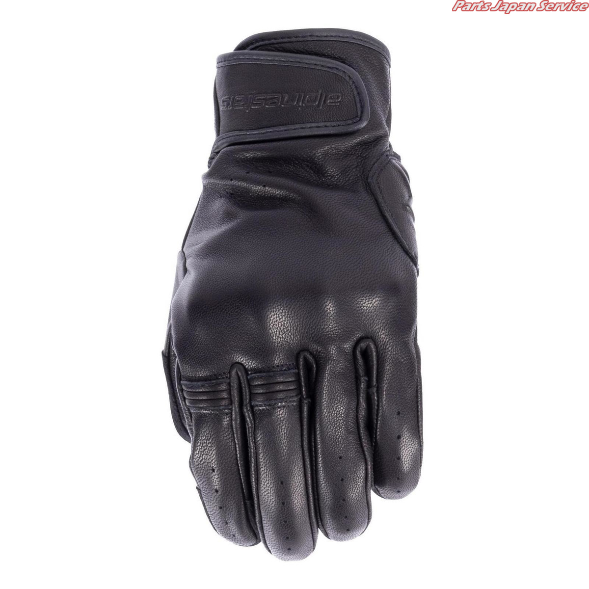 DYNO LEATHER GLOVE 1100 BLACK BLACK M アルパインスターズ