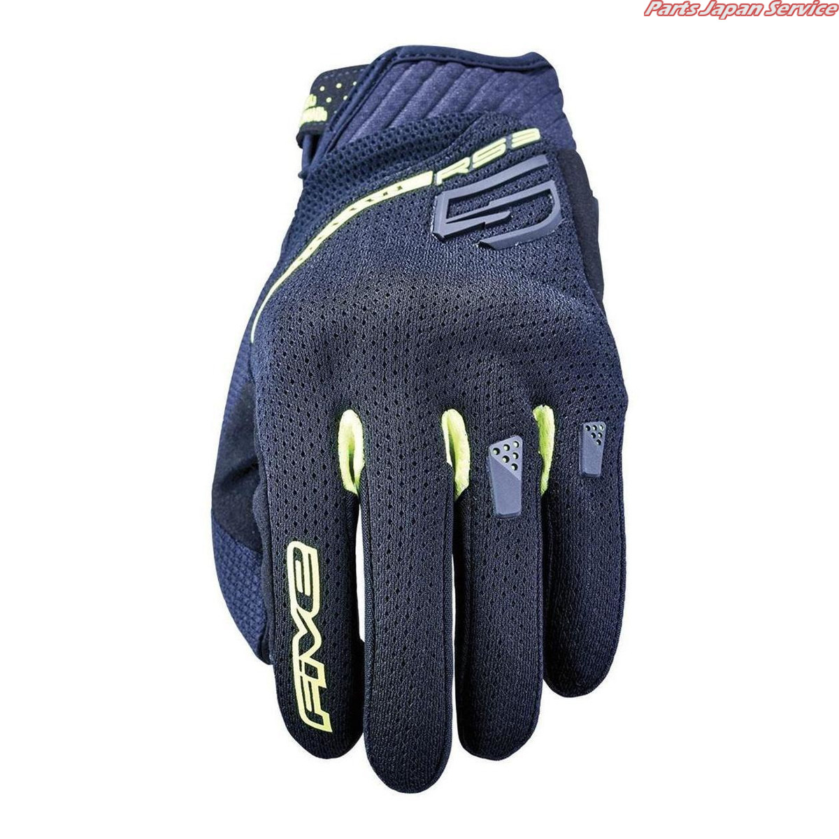 RS3 EVO AIRFLOW : BLACK FLUO YELLOW XL ファイブ