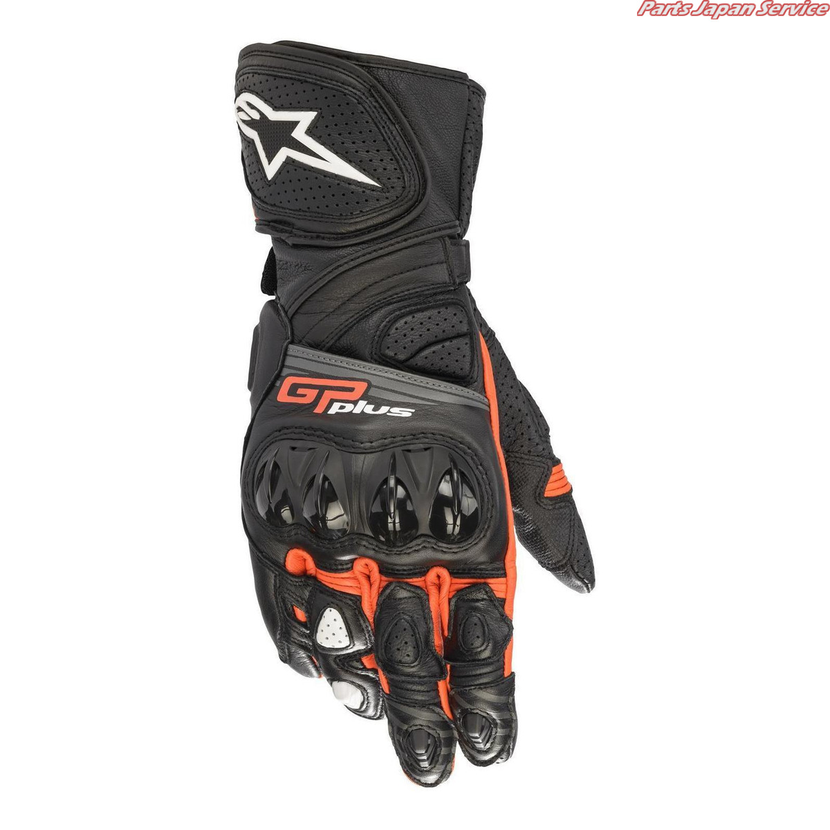 GP PLUS R V2 GLOVE [1030 BLACK RED FLUO] M 3556520 アルパインスターズ