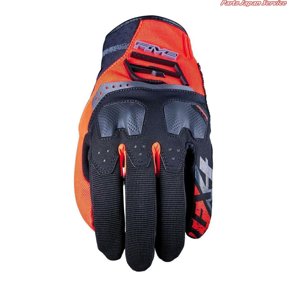TFX4 : BLACK FLUO ORANGE M ファイブ|パーツジャパンサービス店