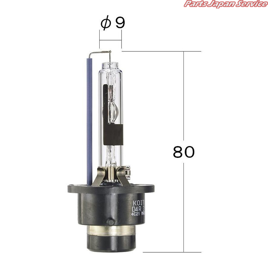 P35240 HIDホワイトビーム DB-14 HID D4R 6500K コイト｜パーツジャパンサービス店