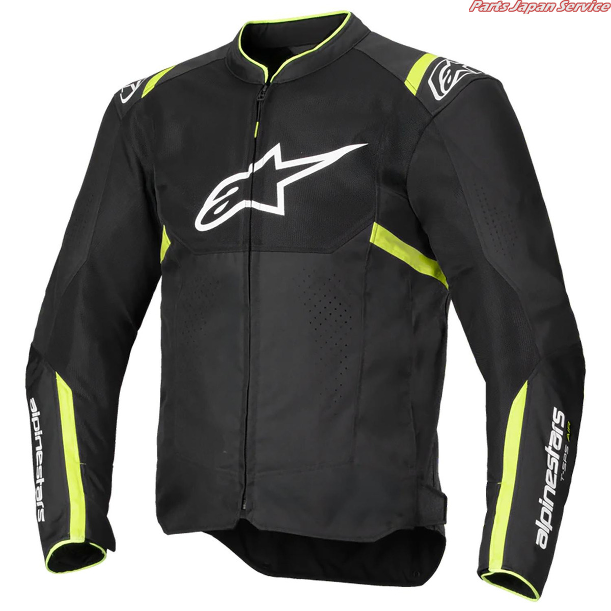 T-SPS AIR v2 JACKET : 155 BLACK YELLOW FLUO : XL アルパインスターズ 26,078円