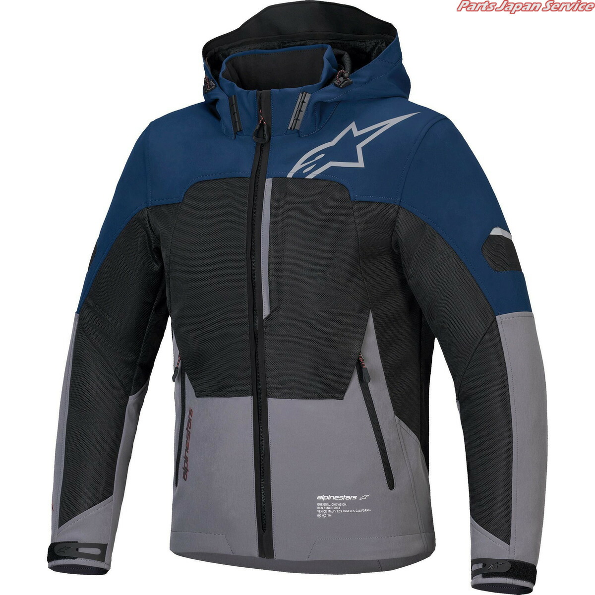 CREW PARKA AIR ASIA : 7231 DARK BLUE DARK GRAY : XL アルパインスターズ