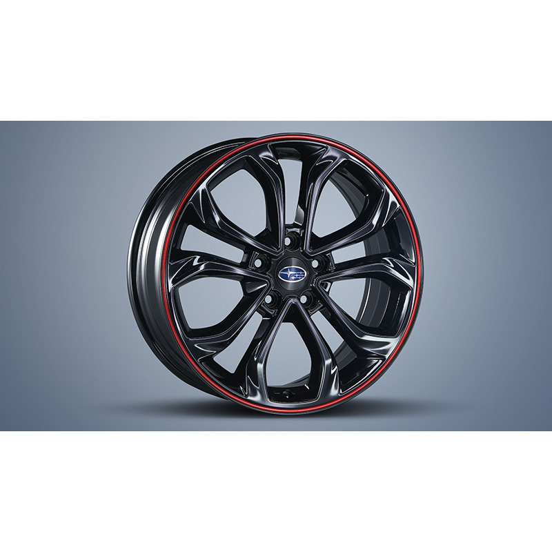 純正 スバル SUBARU VN5系レヴォーグ アルミホイール 18インチ レッド B3118VC100 LEVORG