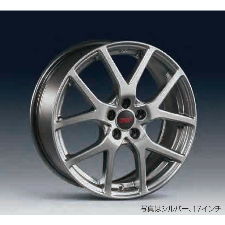 販売通販 T814 スバルXV 純正アルミホイール 17×7J 4本 小傷有り