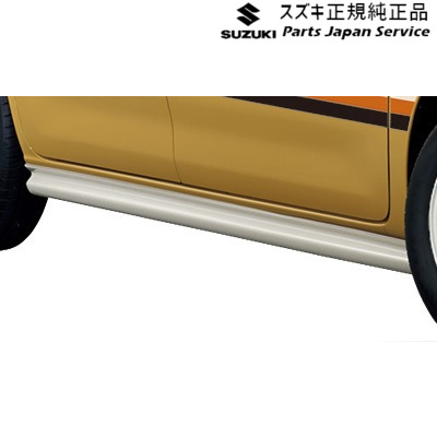 純正 スズキ SUZUKI MK54S系スペーシア 3. サイドアンダーガーニッシュ ACDR 99112-53U00-WBB SPACIA