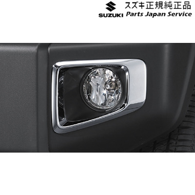 純正 スズキ SUZUKI JB64W系ジムニー 20.フォグランプガーニッシュ ABLY 99114-77R10 JIMNY