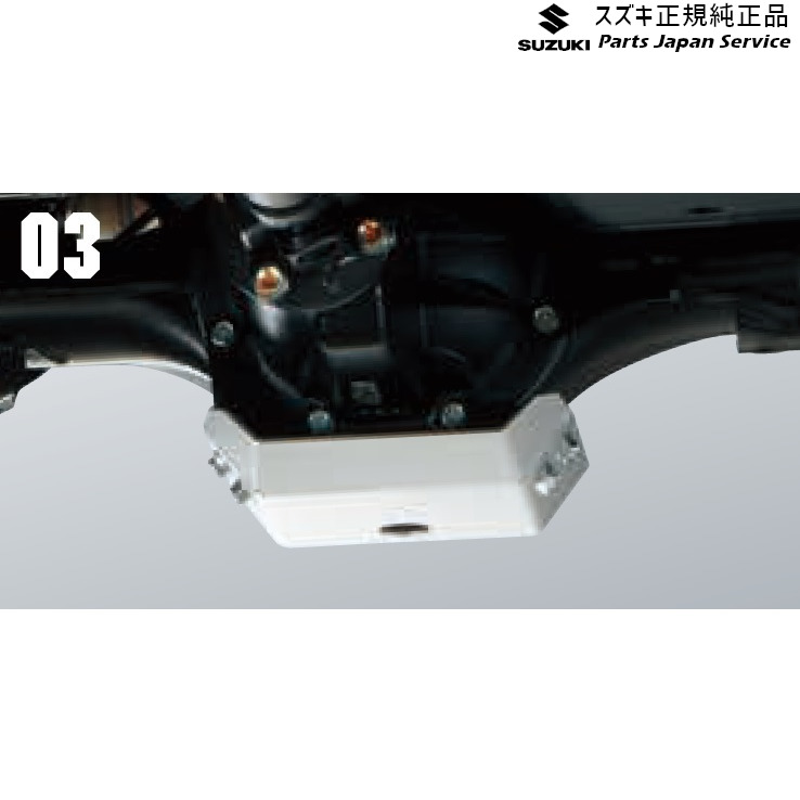 純正 スズキ SUZUKI JB64W系ジムニー 03 リヤデフガード ABRS 9912J-77R41 JIMNY