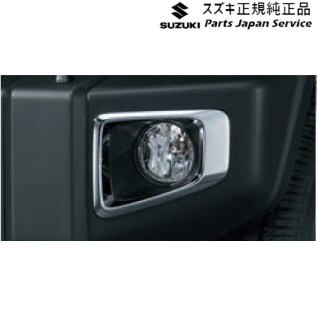 純正 スズキ SUZUKI JB64W系ジムニー 20 フォグランプガーニッシュ ABLY 99114-77R10 JIMNY