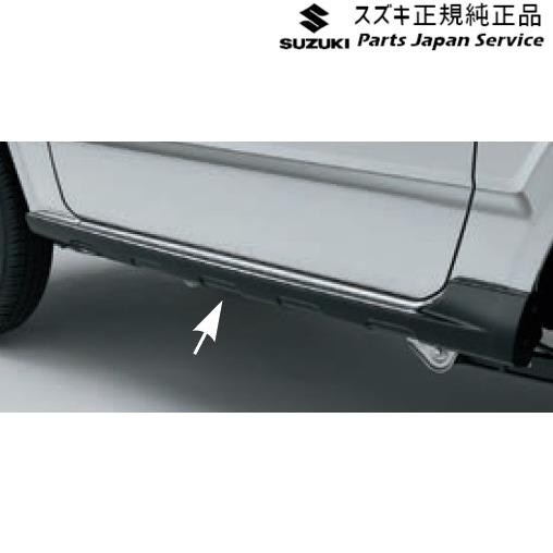 純正 スズキ SUZUKI JB64W系ジムニー 41 サイドアンダーガーニッシュ ABM4 99112-77R00 JIMNY|パーツジャパンサービス店