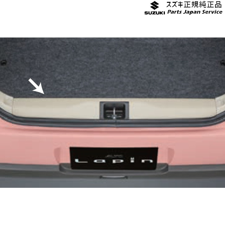 純正 スズキ SUZUKI HE33S系ラパン 138.リヤゲートメンバーガーニッシュ BA49 99000-99013-H57 LAPIN｜パーツジャパンサービス店