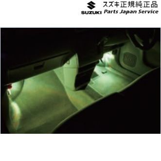 純正 スズキ SUZUKI HE33S系ラパン 126.フットイルミネーション D9TP 99000-99006-TB5 LAPIN