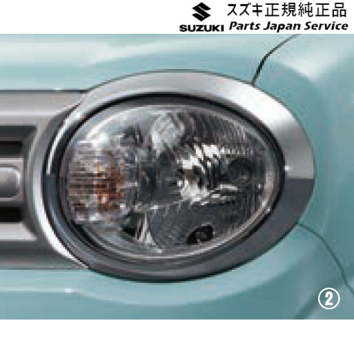楽天市場】【スズキ純正】 フロントグリル&ヘッドランプ