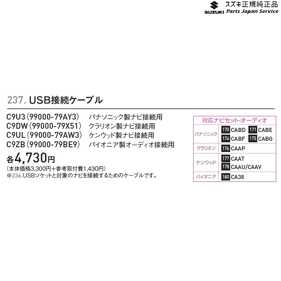 最大68%OFFクーポン 純正部品ダイハツ ロッキーAC100V電源純正品番 08676-K1008※213 fucoa.cl