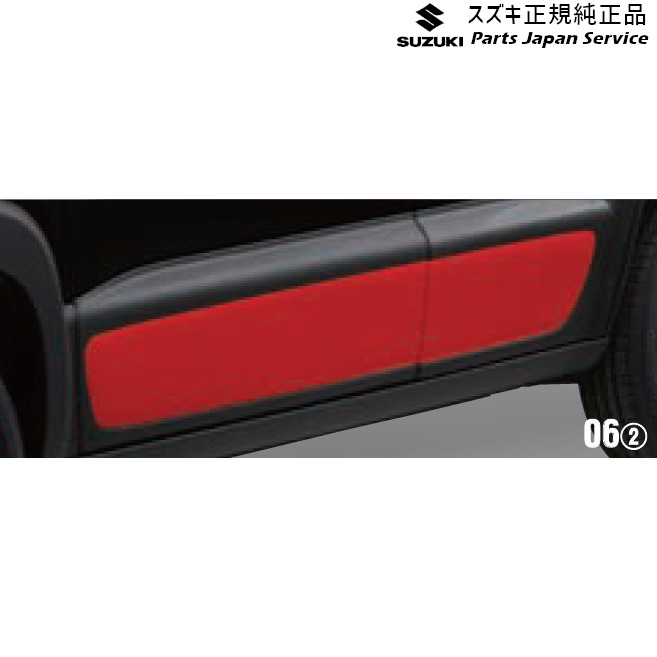 純正 スズキ SUZUKI MN71S系クロスビー 06.ドアスプラッシュガードパネルセット XBEE｜パーツジャパンサービス店