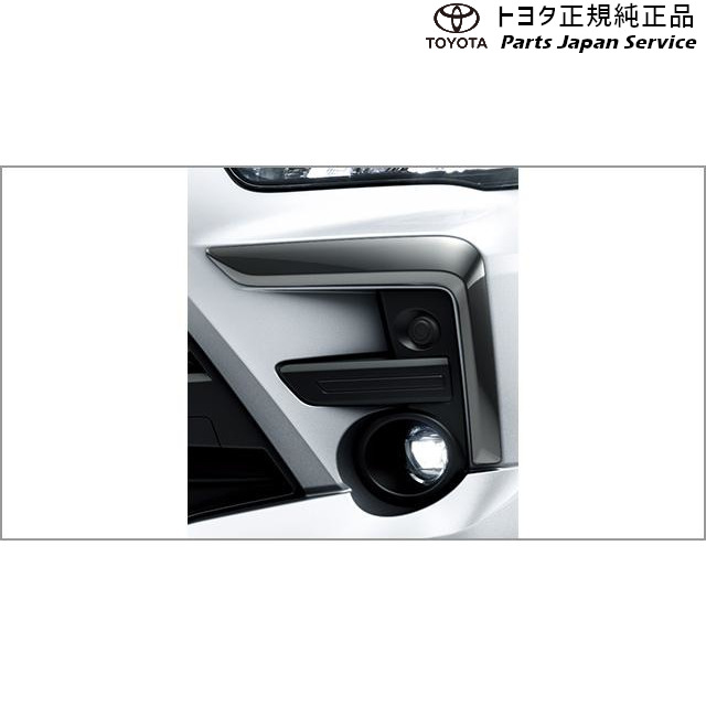純正 トヨタ TOYOTA 200系ライズ フロントサイドガーニッシュ(ブラックメッキ) A201A A210A A202A 200RAIZE