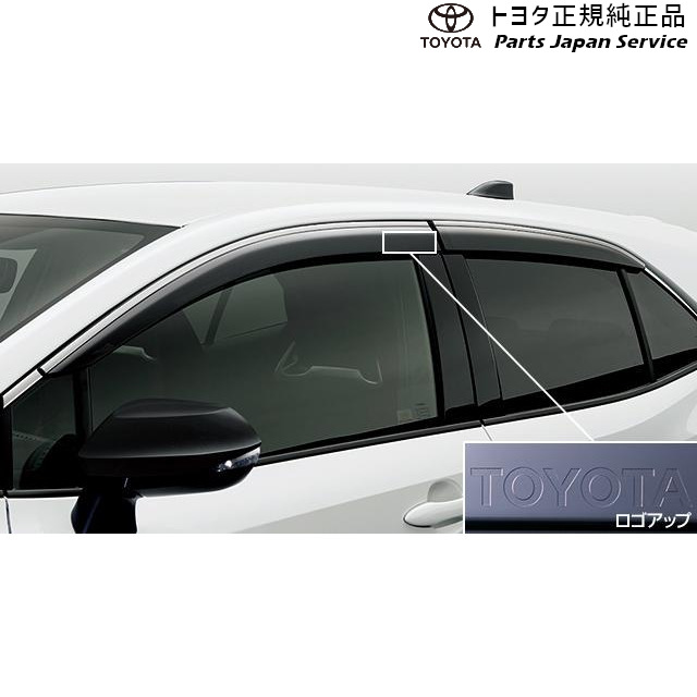 210系カローラスポーツ サイドバイザー(ベーシック･SUS)(設定2) トヨタ ZWE219H 210COROLLASPORT TOYOTA