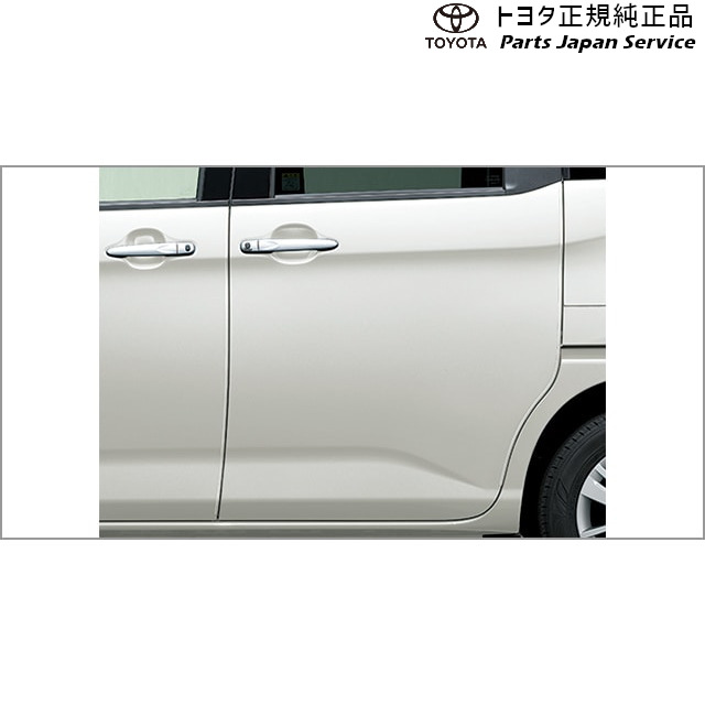 純正 トヨタ TOYOTA 900系ルーミー ドアエッジプロテクター(メッキ調) トヨタ M910A M900A 900ROOMY TOYOTA