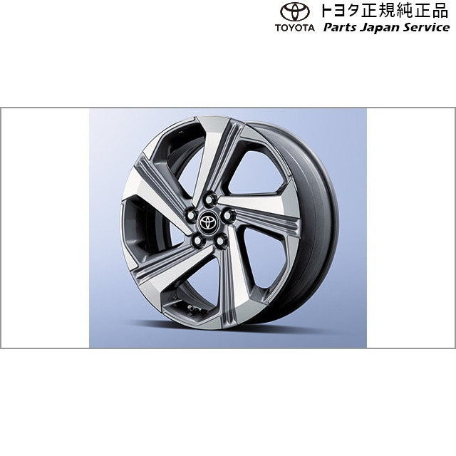 新車外し】 トヨタ ライズ 純正ホイール 17インチ6j+40 4H100 ナット付 