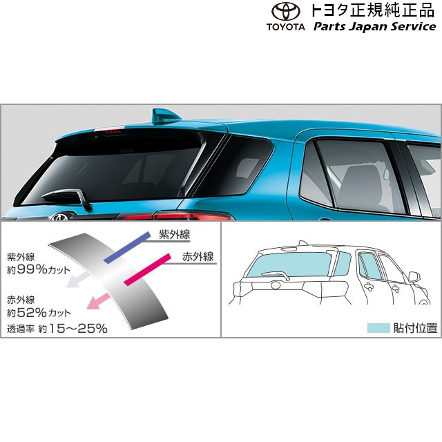 楽天市場】MK33V系スペーシアベース 135. UV+IRカットフィルムセット