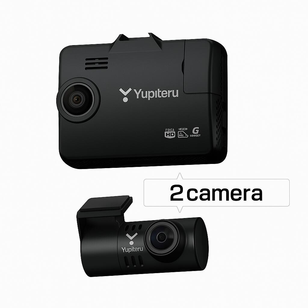 ユピテル 限定品 ドライブレコーダー 前後2カメラ 32GB 新品 ドラレコ DC12V 3年保証 4968543715668｜パーツジャパンサービス店