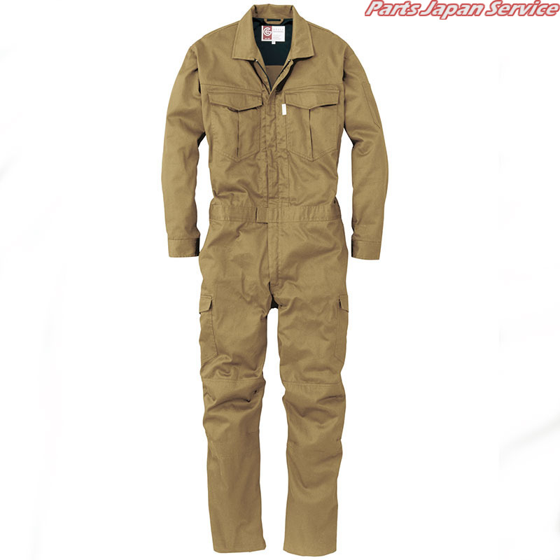 コットンツイル長袖ツナギベージュ GE-220-17-4L 8,923円
