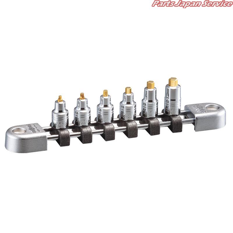 6.3sq.スタッビヘキサゴンソケットセット(6コ組) NTBT2SS06A｜パーツジャパンサービス店