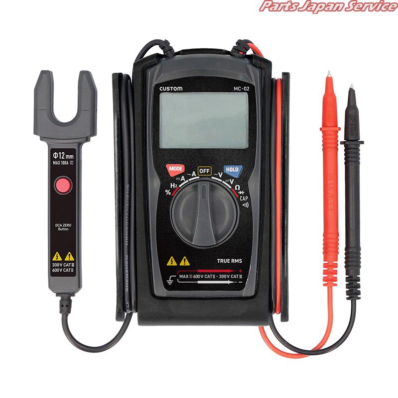 クランプ付デジタルマルチメーター MC-02 11,803円