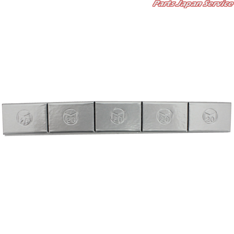 貼付板ウエイト黒テープ20gx5x20本 WA-14S