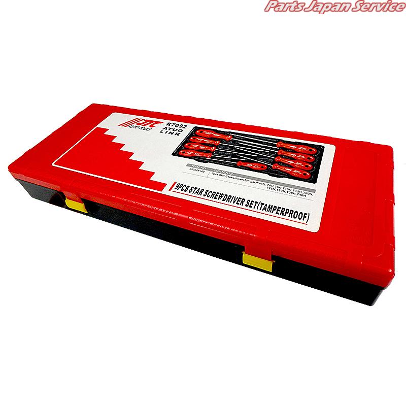 9pcsスタードライバーセット(穴開き) JTCK7092｜パーツジャパンサービス店