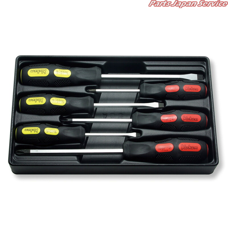 貫通ドライバーセット6ケ組 PK166PS/6 5,493円