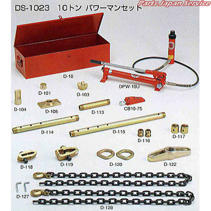 ダイナミックパワー10tパワーマンセット DS-1023