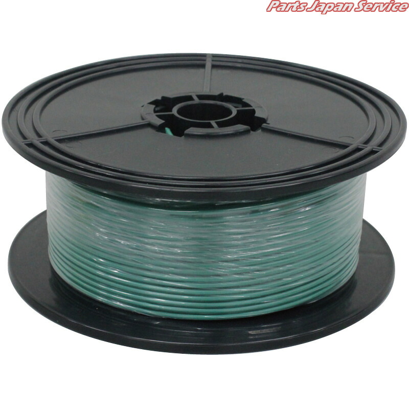 0.85sqビニールコード緑100m AV0.85GR｜パーツジャパンサービス店