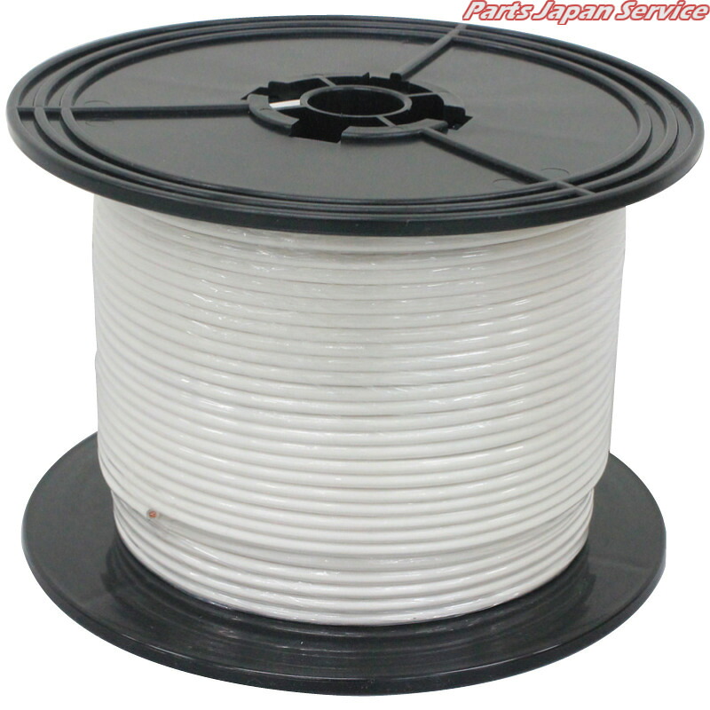 2.0sqビニールコード白100m AV2.0WH
