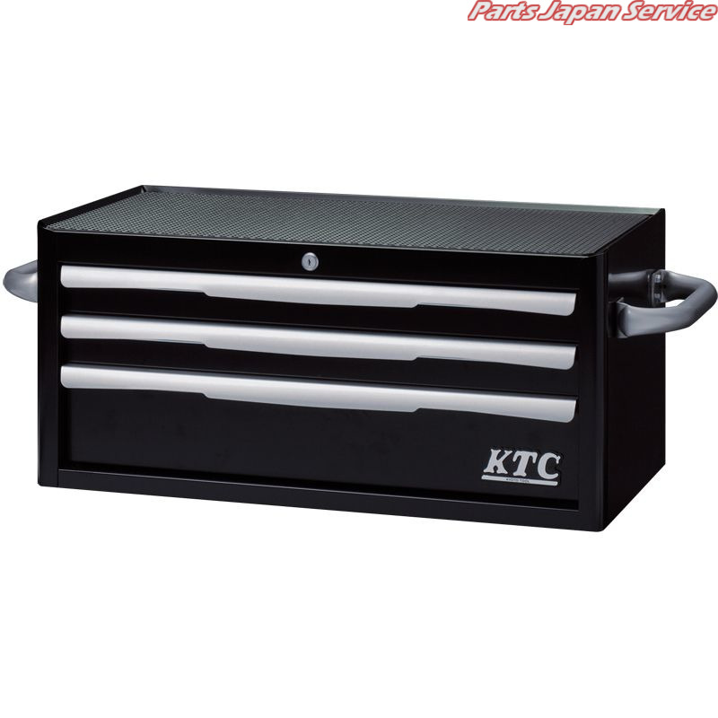 フラットトップチェスト3段3引出ブラック EKR-2003BK｜パーツジャパンサービス店