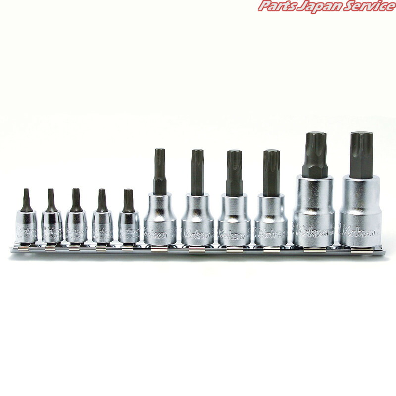 1/4&3/8&1/2トルクス+ビットソケットS RSX025/11-IP