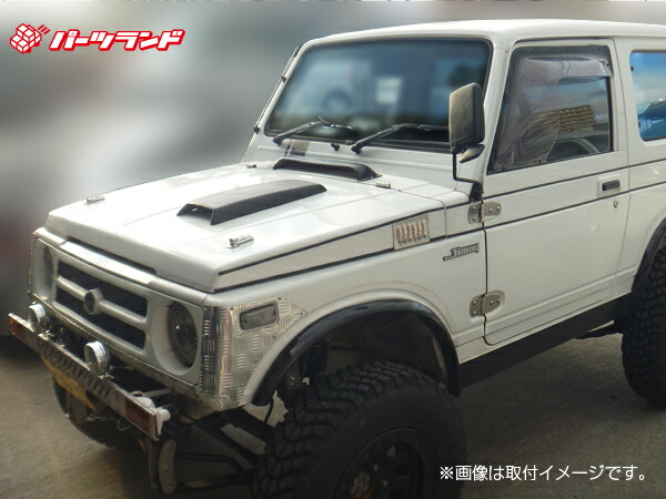 ジムニー Sj30 Ja71 Ja11 Ja12 Ja22 オーバーフェンダー S56 H10 9 Frp 未塗装 社外品 前後左右 台分 Jimny スズキ Suzuki 30ミリ 30mm Bloumgrootegast Nl