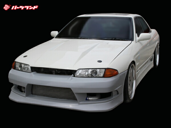 スカイライン R32 フロントバンパー 未塗装 SKYLINE 社外品 H1 ...