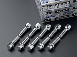 マルス MARS 17HEX -14R-ラウンド形状-M12-P1.5 クロームメッキ 　SPECIAL SIZE １０本SET