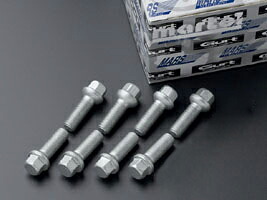 マルス MARS 17HEX -12R-ラウンド形状-M12-P1.5 ユニクロメッキ REGULAR SIZE8本SET(65mm~70mm)